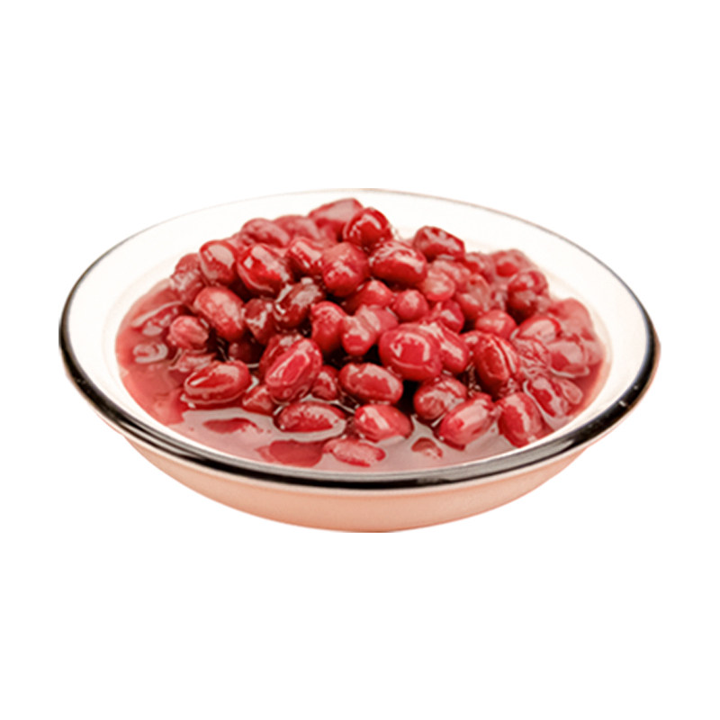 管阿糖水蜜红红豆罐头425克糖纳豆奶茶店原料红豆