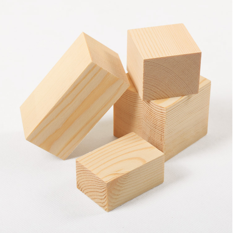 松木方手工小木块定制手工diy手帐航模制作材料垫高木块 模型材料