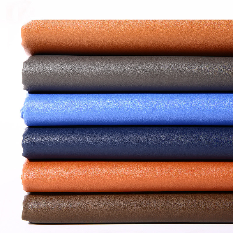 小牛皮皮料仿真皮人造革装饰皮革汽车内饰软包面料pu皮革沙发布料
