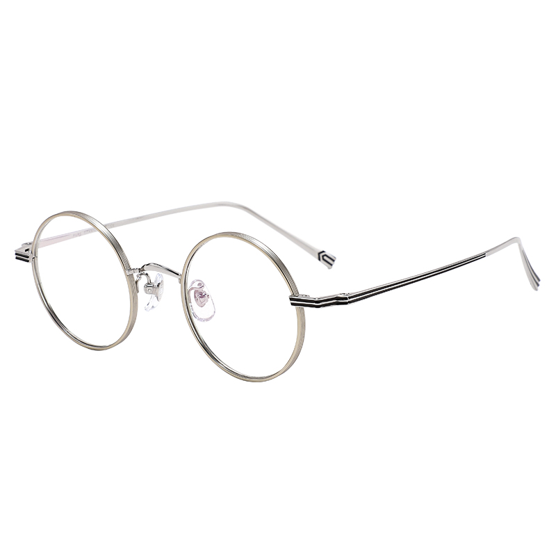 佐川圆框眼镜复古文艺纯钛斯文败类眼睛镜架眼镜架