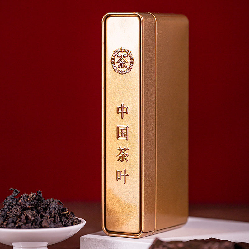 茶叶中茶十年老铁特级陈香铁观音乌龙茶175g礼盒铁观音