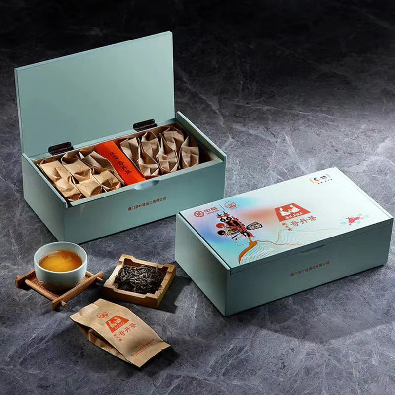 大红红袍中茶状元奇丹武夷山乌龙茶岩茶礼盒100g大红袍