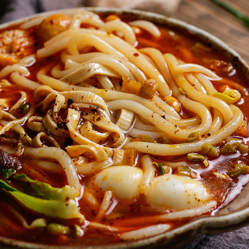 米粉东北6包砂锅方便厨娘5袋450g米线过桥方便面