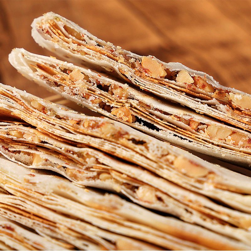 好客山东煎饼山东特产曲阜香酥煎饼农家手工夹馅煎饼礼盒装2000g