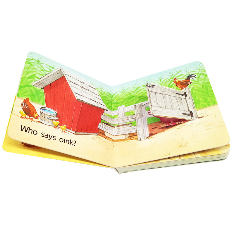 英文barn单词英语儿童幼儿绘本书屋兰登house儿童读物原版书