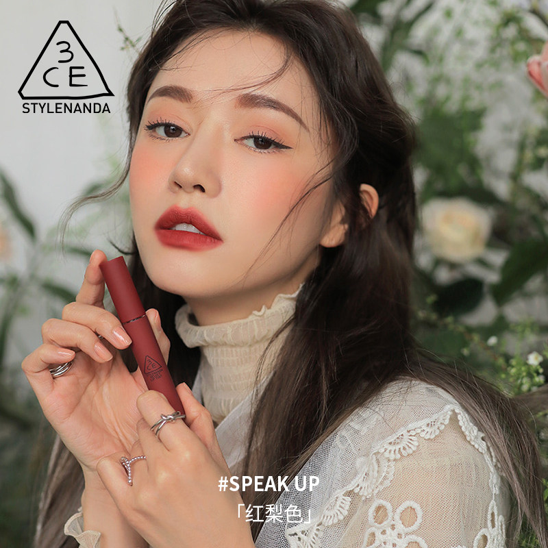 3ce丝绒唇釉3支装唇彩唇蜜套装