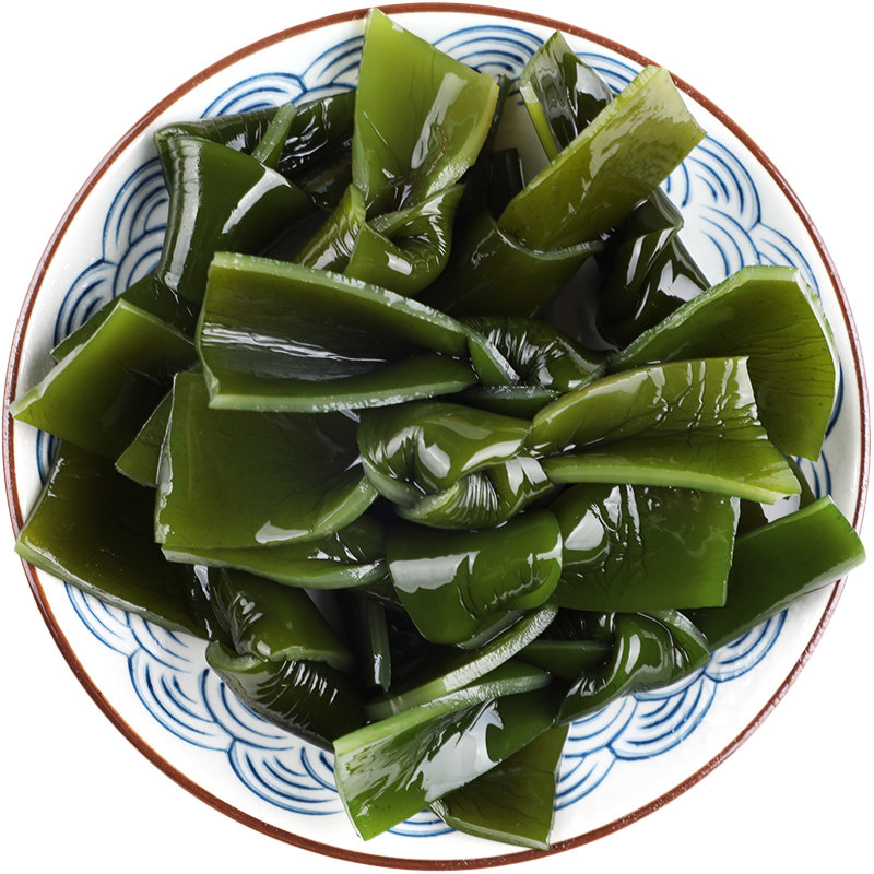 大型5斤盐渍海带扣海带新鲜半干干货特级厚脆海带