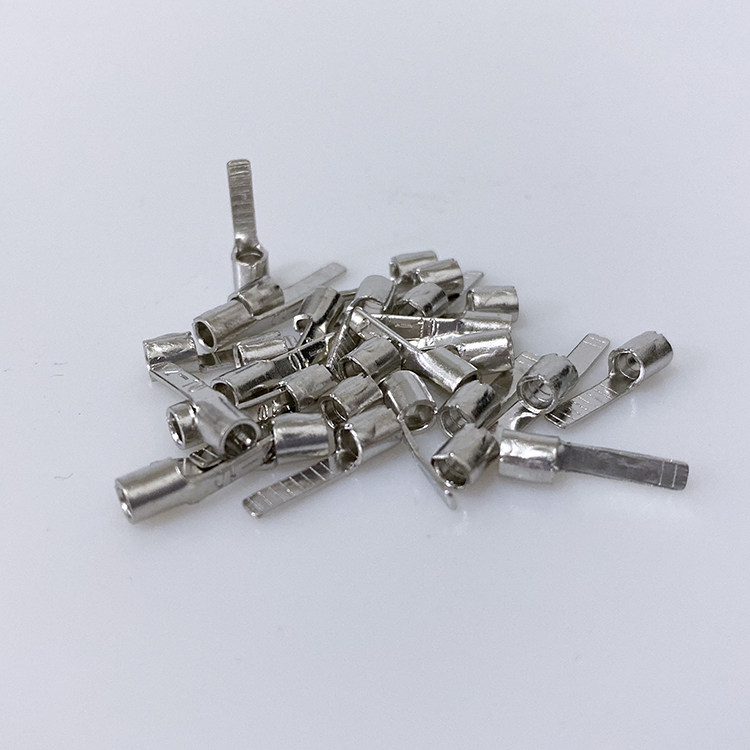 紫铜dbn2-10 片形裸端头 冷压片形接线端子 插片 线鼻子