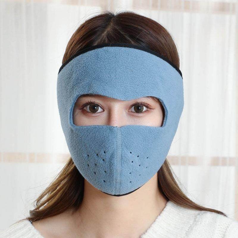 脸罩全脸防护全包脸部秋冬季潮流耳套女人轻便防风