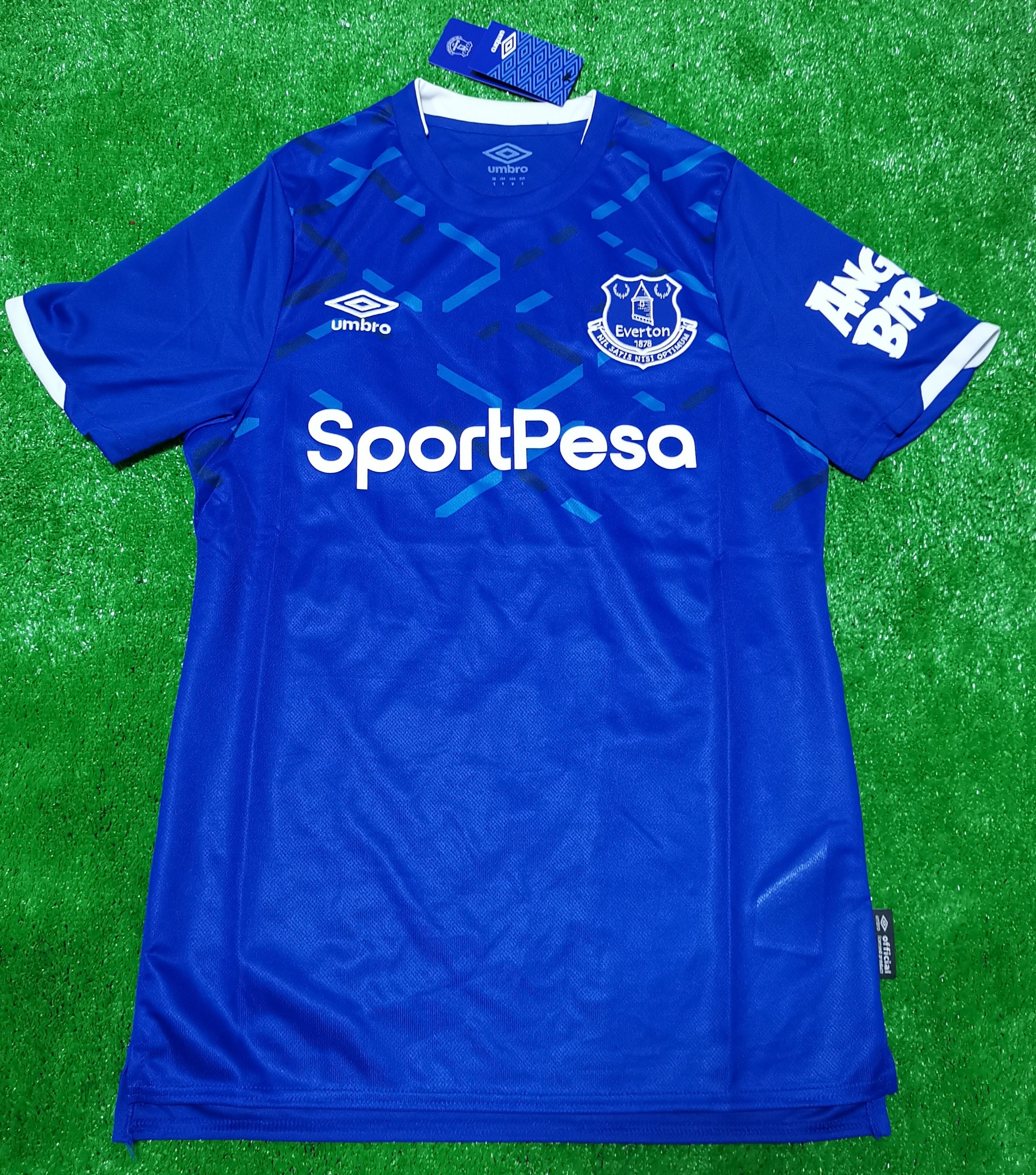 埃弗顿1920主场球迷短袖足球冷门球衣90400u90405u足球服