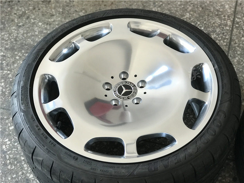 20寸奔驰s600原装轮毂钢圈固特异轮胎适用cls轮毂