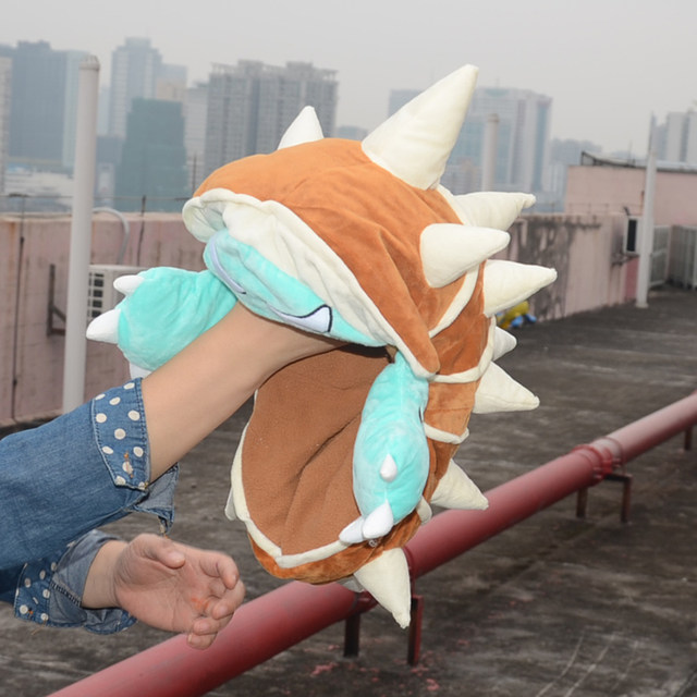 Two-dimensional hero hat league game LOL accessories armored dragon turtle hat cotton hat animation accessories Two-dimensional hero hat league game LOL accessories armored dragon turtle hat cotton hat animation accessories