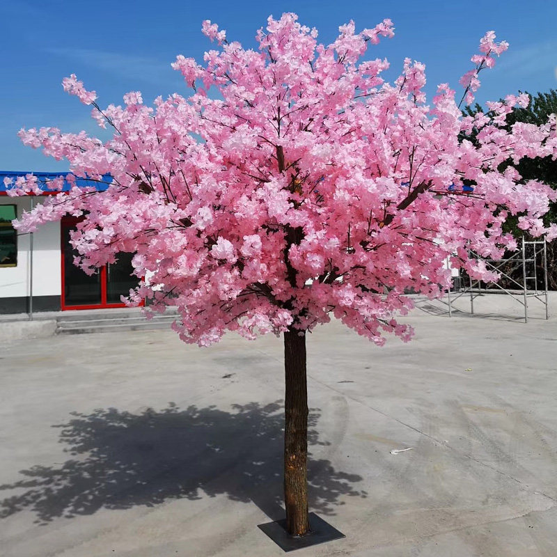 仿真樱花树仿真桃花树客厅婚庆酒店商场摆设假樱花树影楼舞台道具