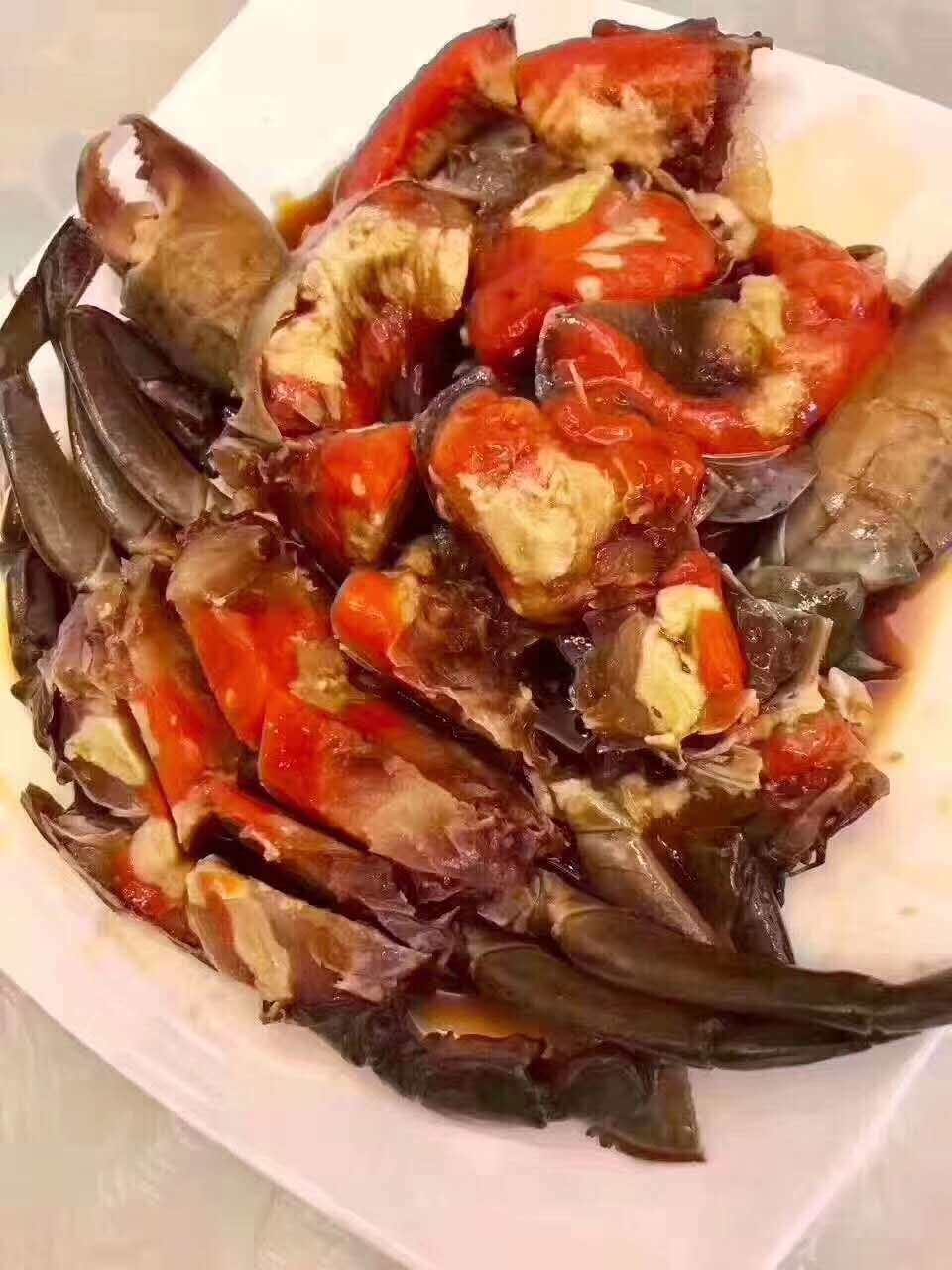 宁波红膏酱青酱蟹酱香蟹酱螃蟹450g腌制醉青蟹类制品