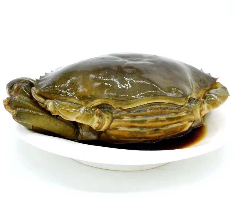 宁波红膏酱青酱蟹酱香蟹酱螃蟹450g腌制醉青蟹类制品