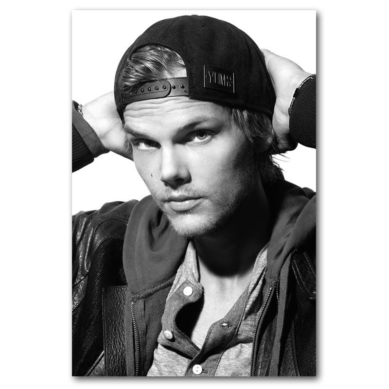 avicii艾维奇海报贴画纸dj电音海报周边工作室舞曲装饰挂画