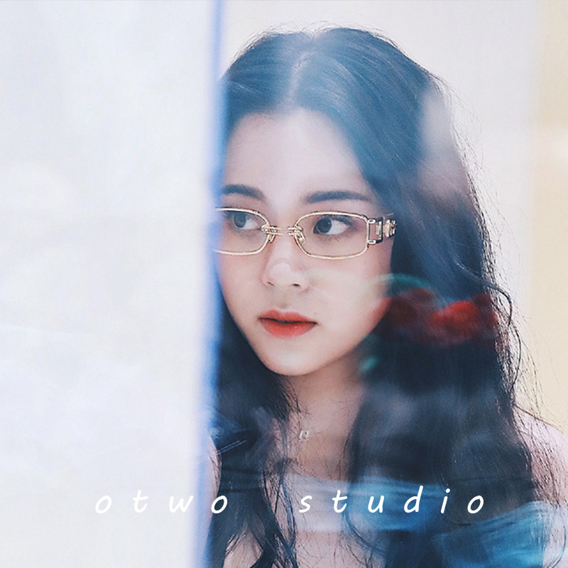 眼镜红眼网红韩版潮男士ins复古金边蓝光同款定制成品光学镜