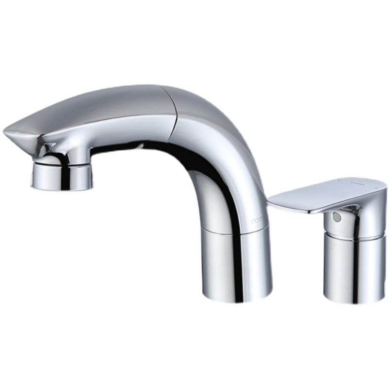 toto抽拉水龙头dl388c1洗脸洗手盆台盆升降伸缩冷热面盆龙头