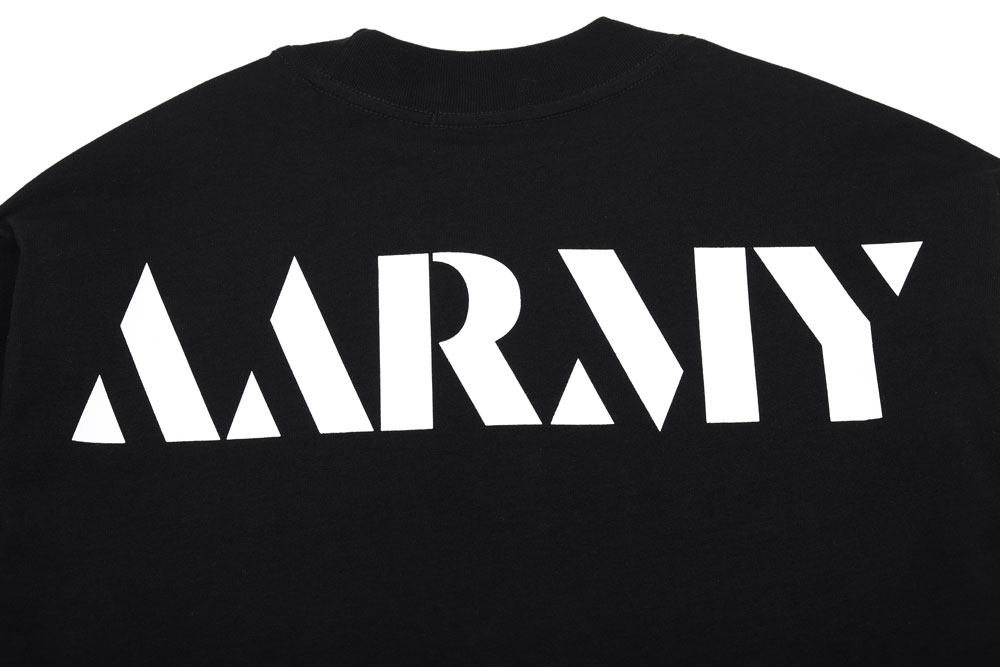 feartee美高街欧美宽松情侣长袖offog印花t恤