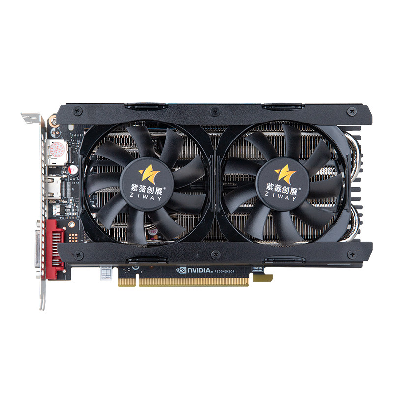 显卡独立华南紫薇创展gtx9704glol电脑多开显卡