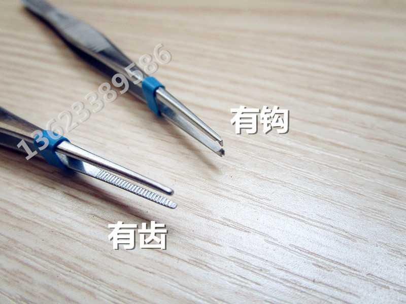 上海金钟整形医用镊子双眼皮美容爱迪生大肚钩镊其它夹持类工具