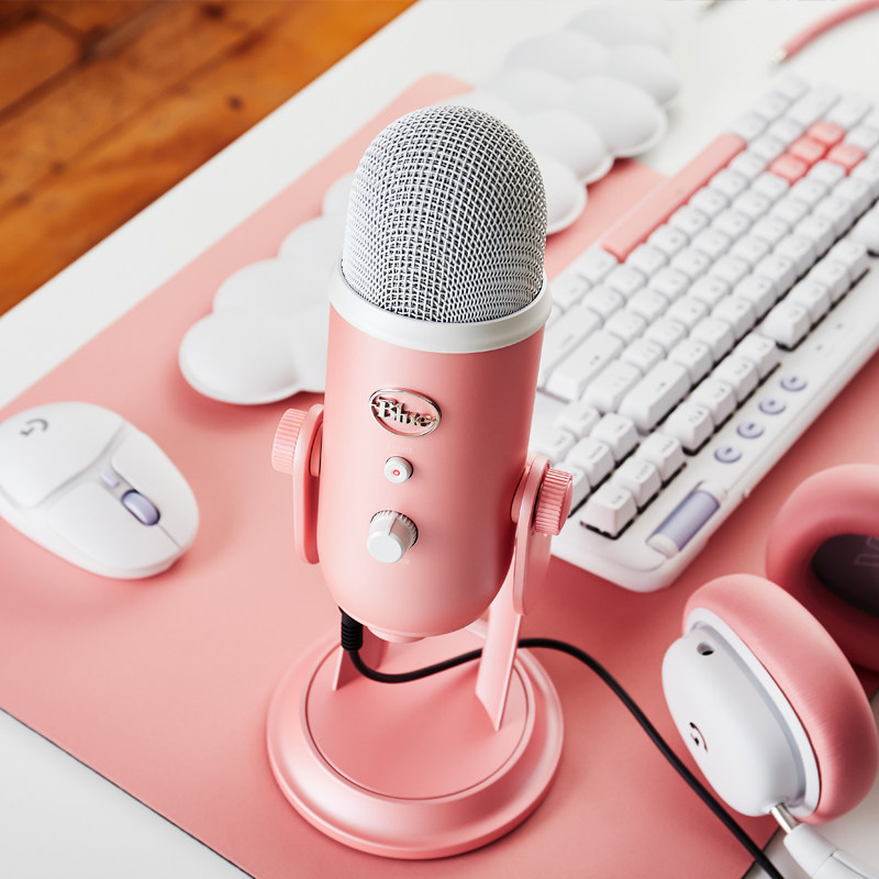 罗技blueyet极光雪怪麦克风专业录音直播设备麦克风