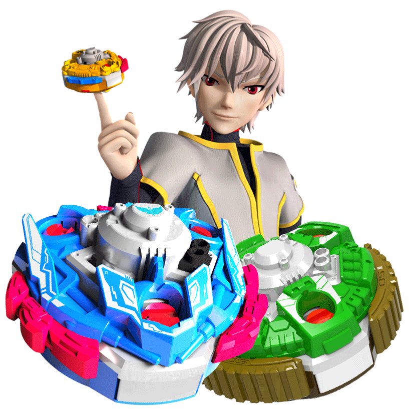 正版爱动圣戒飞陀闪影天剑电动遥控爆旋旋转陀螺