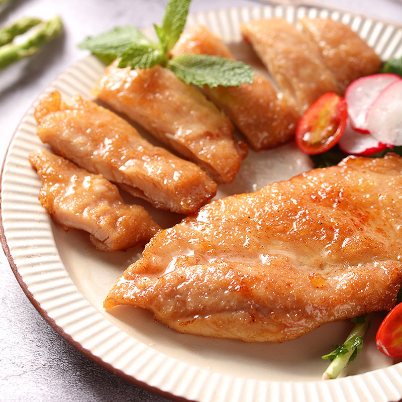 绝世鸡排香煎鸡胸10片汉堡鸡块健身非油炸鸡生鸡肉