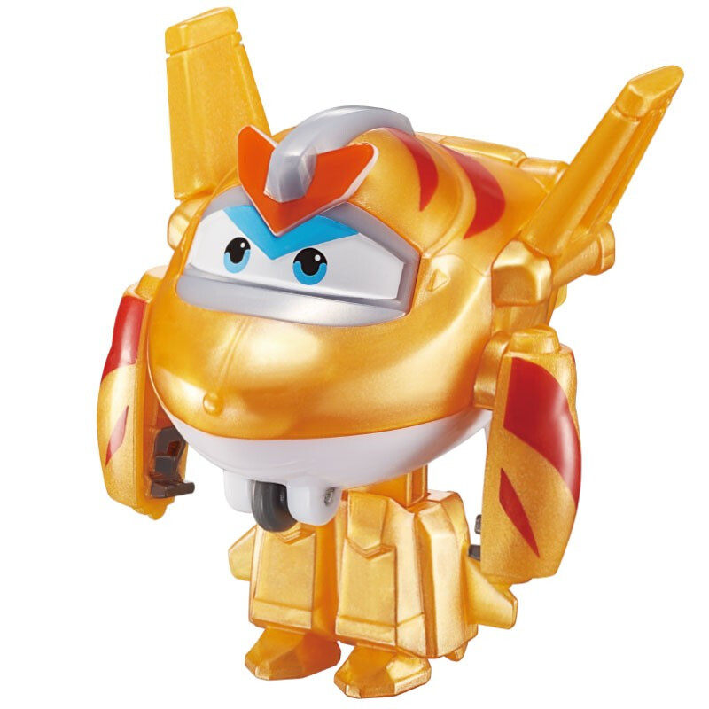 奥迪双钻超级飞侠玩具迷你变形机器人飞机金小子小子750031机器人