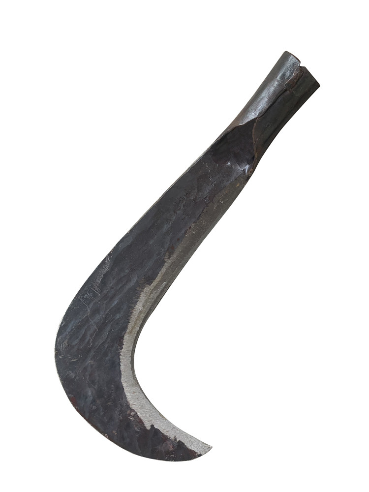 老式镰刀广西砍柴锰钢老款割草专用家用砍树刀镰刀