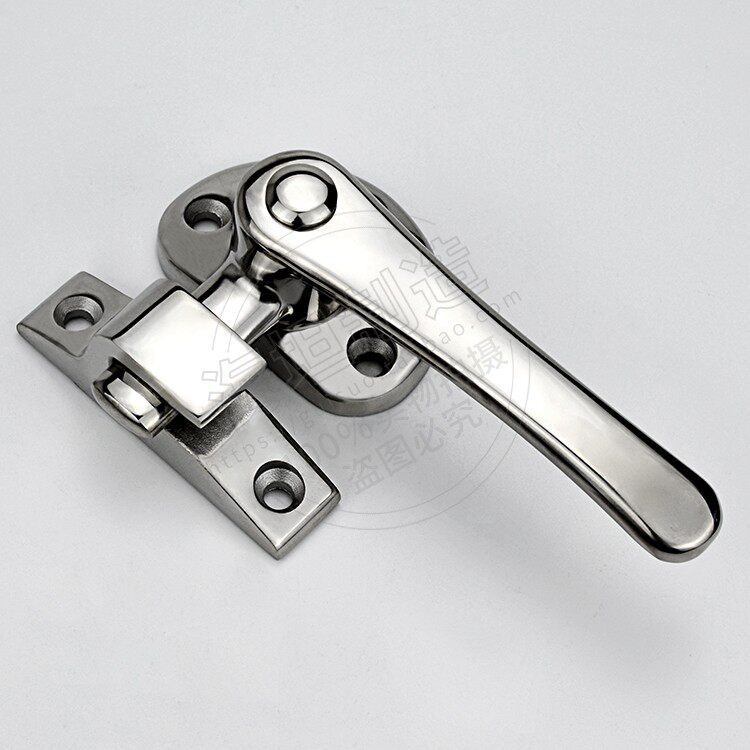 不锈钢旋转密闭闭门把手自动化设备拉手蒸柜商厨小拉手