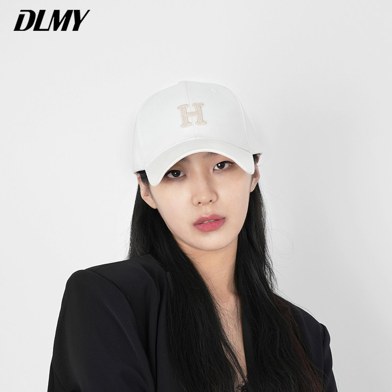 dlmy日不落经典定织棉质立体刺绣鸭舌帽子男女帽子