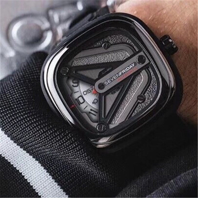 12年老店联保正品sevenfriday7个星期五皮带皮带机机械表瑞士腕表