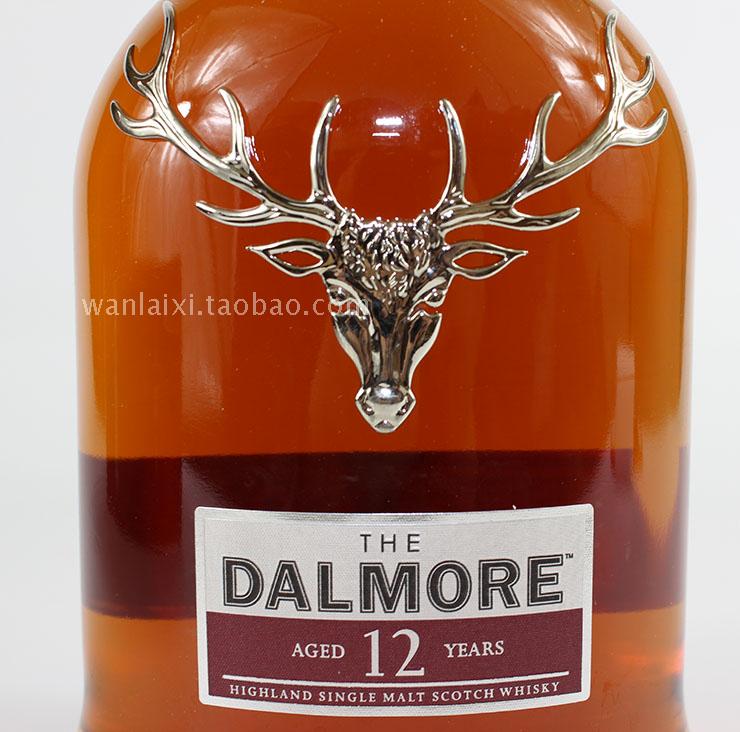 dalmore帝摩达尔12年单一麦芽威士忌700ml原装正品