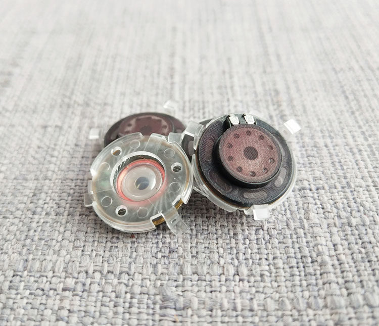 高端diy14mm特斯拉单元动圈耳机石墨烯喇叭hifi发烧女毒超重低音