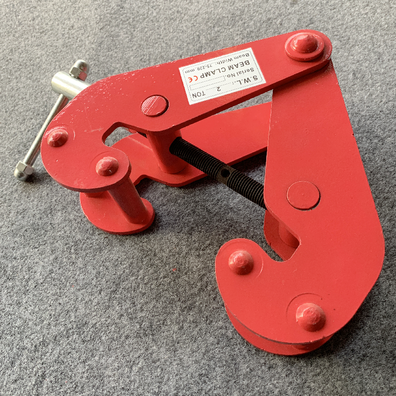 工字钢夹持轨道螺旋夹钳起重工具夹具钢吊具3t其他机械五金新