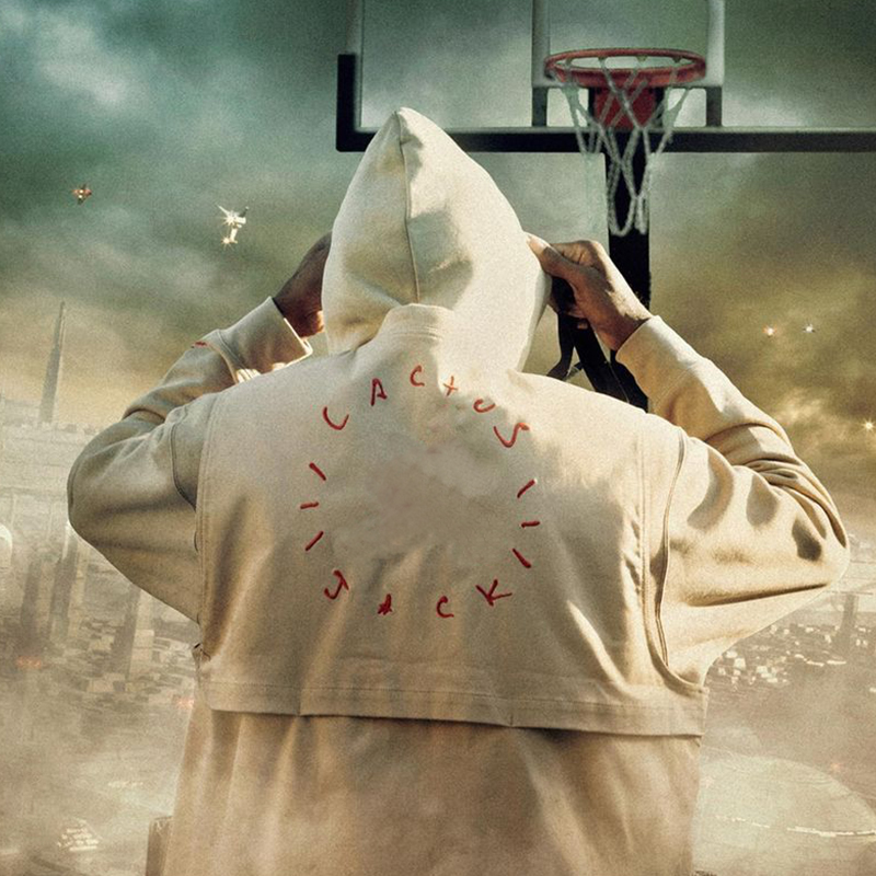 Travis Scott联名AJ6多口袋户外机能工装马甲背心拉链潮牌小外套