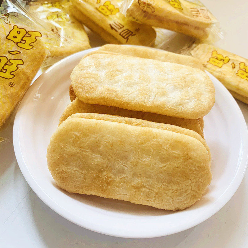 旺旺仙贝雪饼小吃散装自选一箱整箱饼干大礼包膨化食品