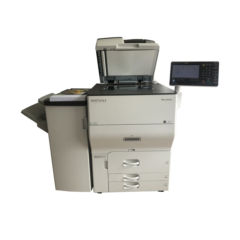 理光c6004 8002 5110 5100数码印涮生产型彩色复印机a3 厚纸利器