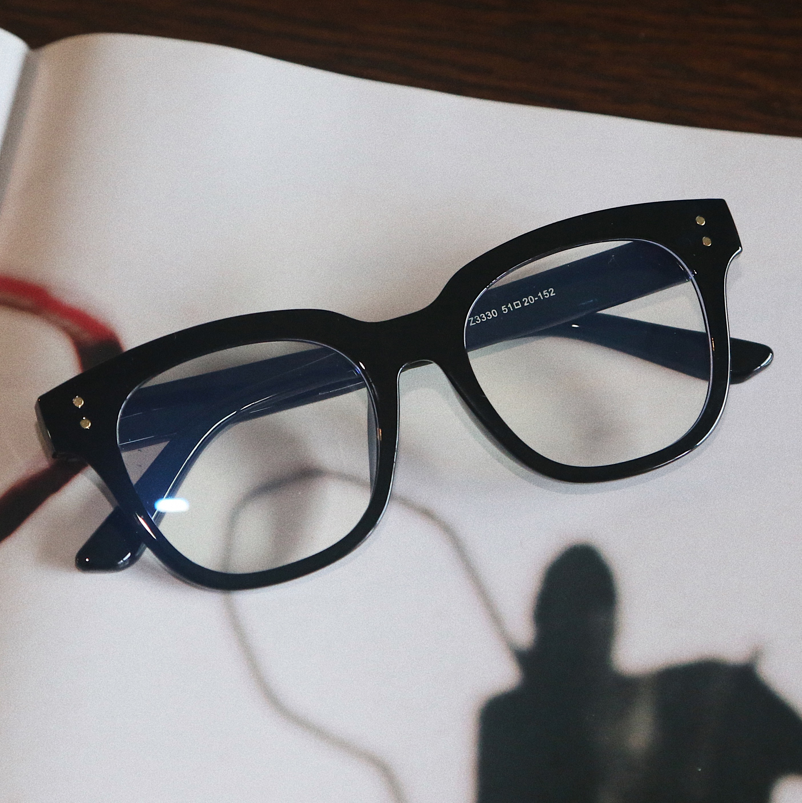 网红蓝光素颜粗框同款雪梨抖音眼镜黑框小红眼镜架