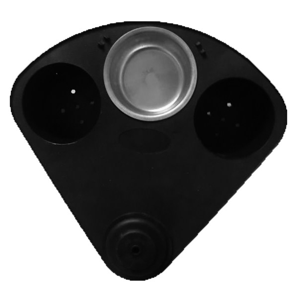 自动自动麻将麻将机烟缸配件餐桌加厚塑料旋转烟灰缸自动麻将机