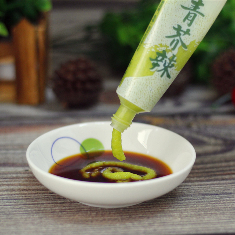 芥末5支包邮爱司贝贝青43g寿司料理刺身鱼片寿司料理