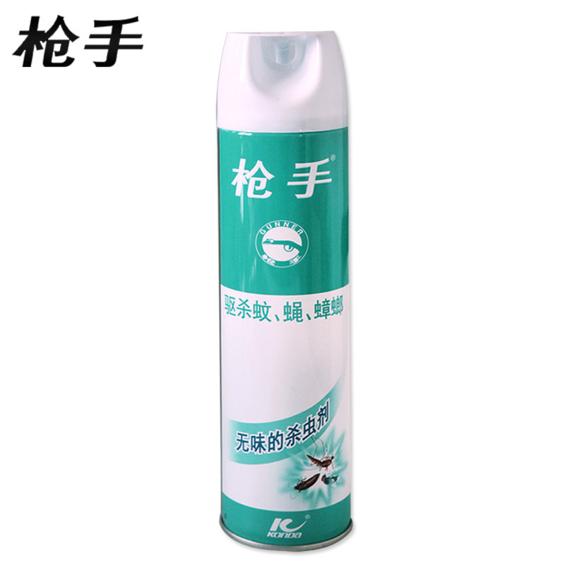 枪手无味杀虫剂喷雾家用室内灭小飞虫驱蚊苍蝇杀虫剂卫生农药