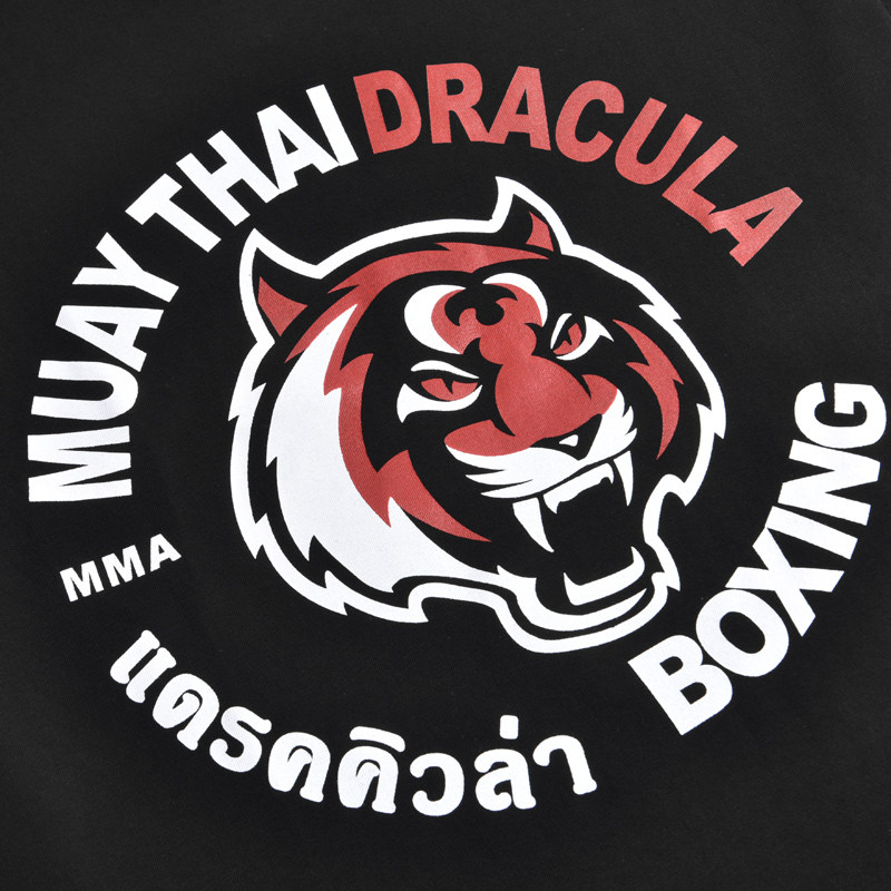 搏击dracule泰国老虎泰拳拳击散打服装男女儿童拳击服