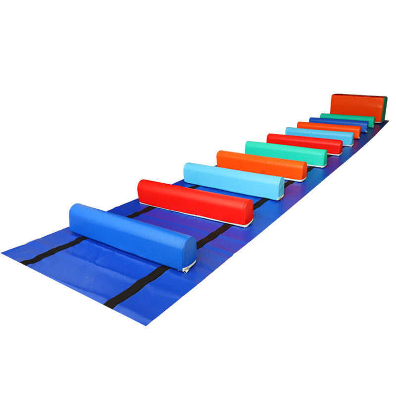 少儿体适能跑跳组合全套儿童感统障碍跳垫平衡木软体蹦跳垫定制