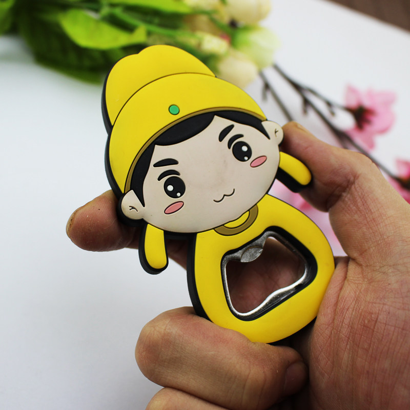 冰箱贴 磁贴西安旅游纪念品朕略萌q版滴胶文创特色创意小礼物礼品