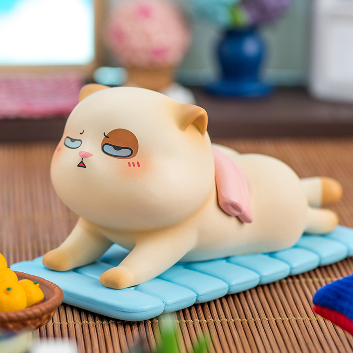 哆哆福盲盒dudufy周末行程系列创意潮玩萌猫手办公仔摆件