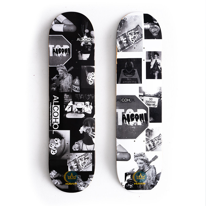 independentfactor独立因子maven联名款满滑板双翘板面滑板