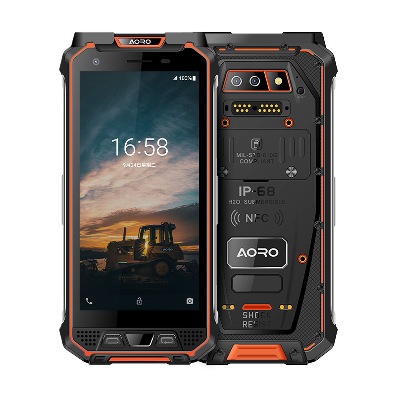 aoro遨游m5三防手机防爆智能智能化化工厂军工手机