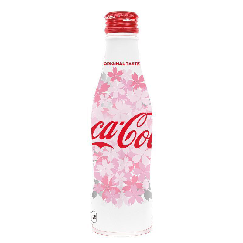     粉色樱花可乐
